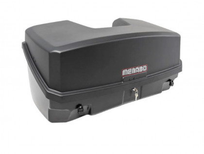 Náhled produktu - Menabo Mizar box černý matný na nosič kol na tažné Alcor