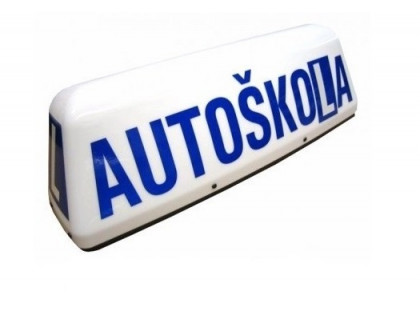 Diametral Magnetická svítilna - transparent AUTOŠKOLA Diametral U-OZN1