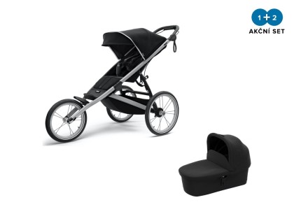 Náhled produktu - Thule Glide 2 Jet Black  + korbička