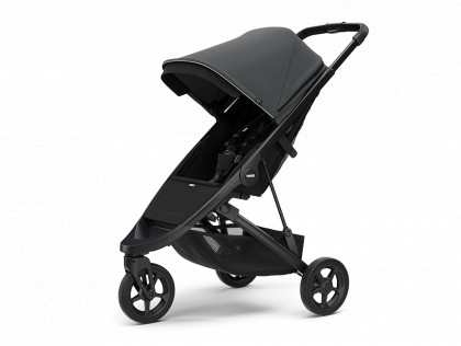 Kočárek Thule Spring Black / Shadow Grey 2023 + DOPRAVA ZDARMA