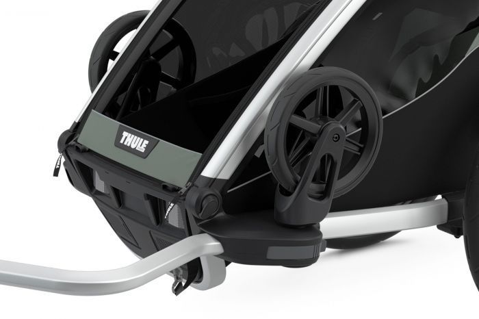 Náhled produktu - Thule Chariot Sport 1 Midnight Black + bike set + kočárkový set + běžecký set
