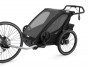Thule Chariot Sport 2 Midnight Black + bike set + kočárkový set + běžecký set
