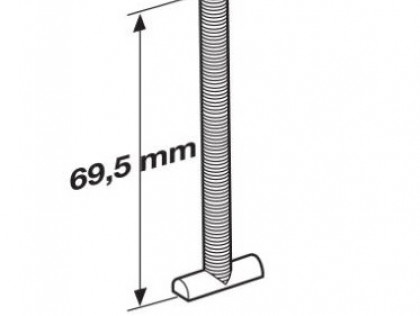 Náhled produktu - Thule 69.5mm T-bolt 50237