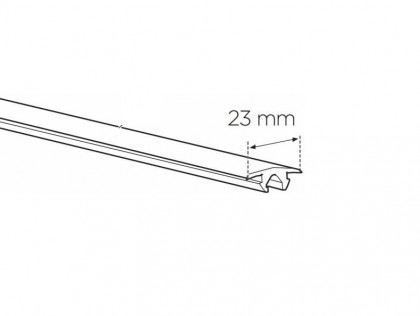 Guma Thule 31710 do T-drážky aero tyčí (150 cm)