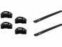 Nosič Thule 7204 Edge Raised Rail WingBar tyče ČERNÉ