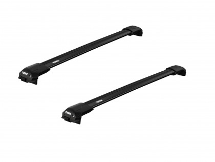 Nosič Thule 7204 Edge Raised Rail WingBar tyče ČERNÉ