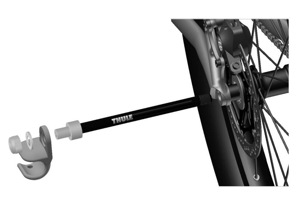 Thule thru axle Maxle (M12 x 1.75), Thule