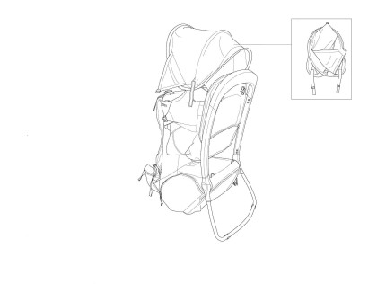 Náhled produktu - Thule Sapling Sunshade Alaska 56800