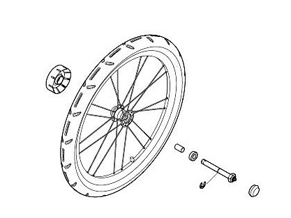 Náhled produktu - Thule kolo Chariot Sport pravé 1540192436