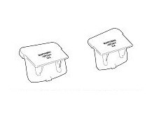 Thule Foot Pads Upper 54291