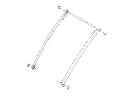 Náhled produktu - Thule Upper Frame Assy - Double 17-X 40105336