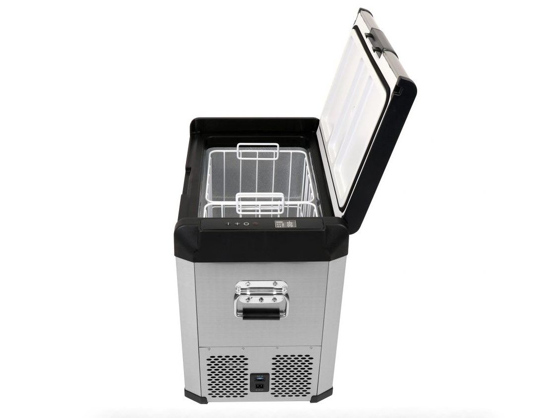 Náhled produktu - Autochladnička / mraznička / lednice kompresorová / chladící box do auta Aroso 12V/24V/230V 60l -18°