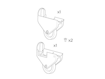 Thule Wheel Kit 55002