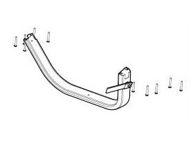 Náhled produktu - Thule Footwell Frame Single 17-X 40105299