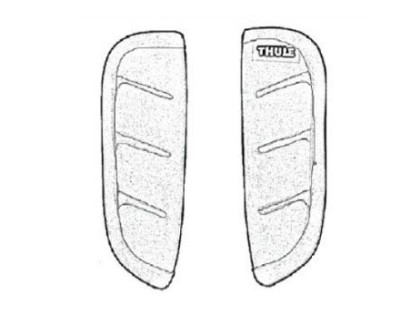 Náhled produktu - Thule Shoulder Pad Set 17-X 40105306