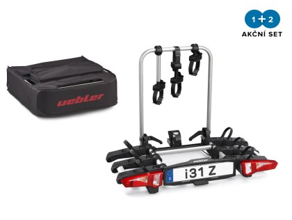 UEBLER i31 Z nosič kol pro 3 jízdní kola – skládací + transportní taška + DOPRAVA ZDARMA