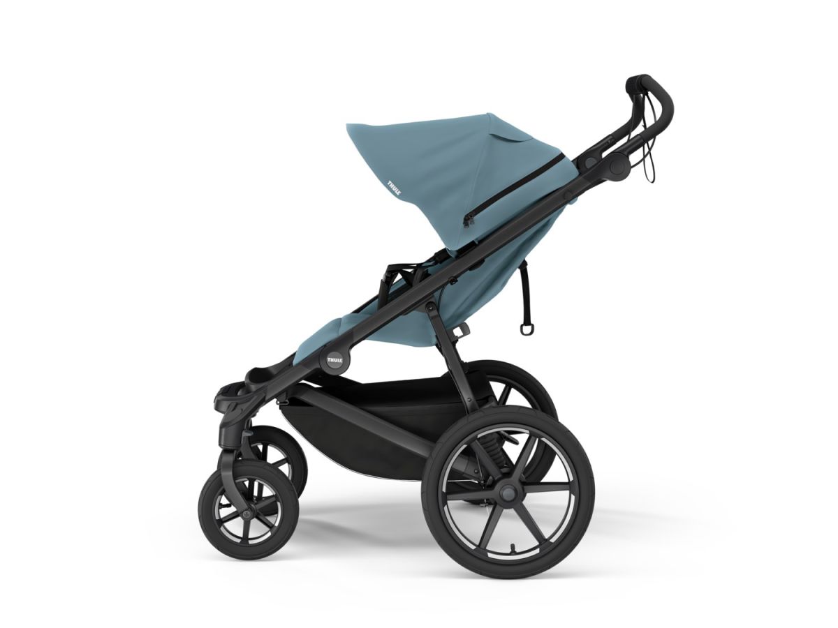 Náhled produktu - Thule Urban Glide 4 Mid Blue + korba + pláštěnka + moskytiéra + madlo + plášt. korba + moskyt. korba