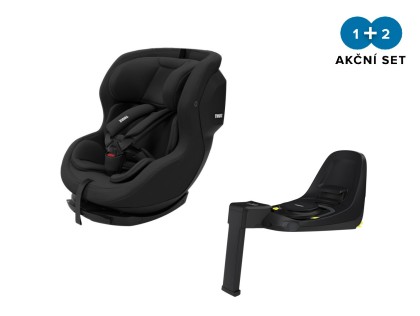 Autosedačka Thule Maple - Black + základna ISOFIX Thule Alfi