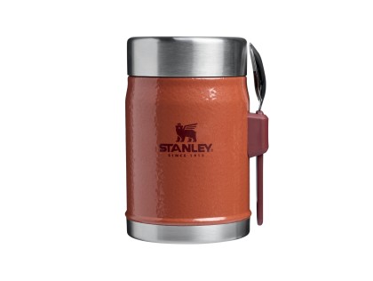 Náhled produktu - STANLEY termoska jídelní 400 ml se lžící/vidličkou Hammertone Clay
