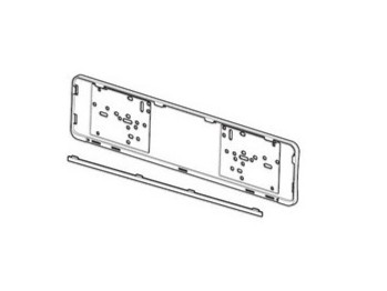 Thule plastový rámeček na SPZ 55389