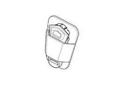 Thule Chariot 2 - Crotch buckle 55184