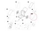 Thule Chariot Sport 2 - Zip-off window left 55185