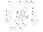 Thule Chariot 2 - End cap hinge set 55212