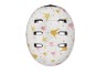 helma ABUS Skurb Kid white crowns - M