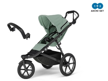 Náhled produktu - Thule Urban Glide 3 Mist Green + madlo