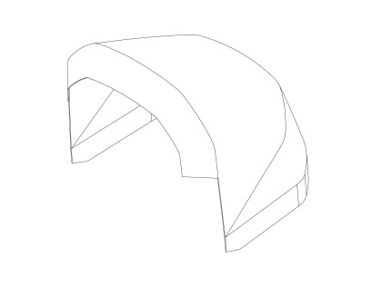 Náhled produktu - Stříška kočárku Thule Urban Glide 2 Dark Shadow 54619