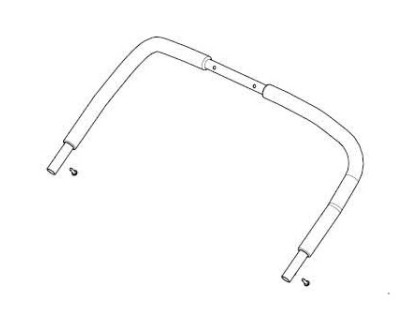 Náhled produktu - Thule Chariot Sport 2 - Handlebar - single 55214