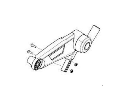 Upper bracket left - Thule Chariot 2 55264