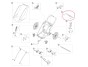 Frame recline - single - Thule Chariot 2 55245