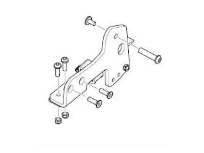 Suspension assembly right - Thule Chariot 2 55256