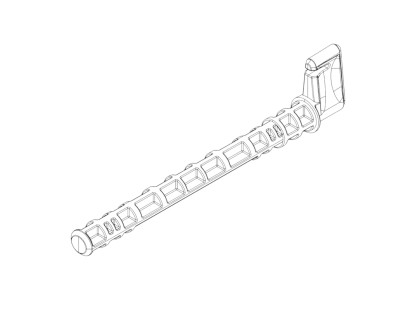Náhled produktu - Length adjustment lever - Thule RideAlong 2