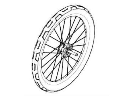 Thule Chariot Cross 2 - Wheel 20