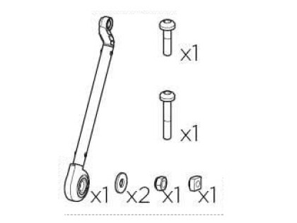 Thule Bexey - Front autolock upper left 55463