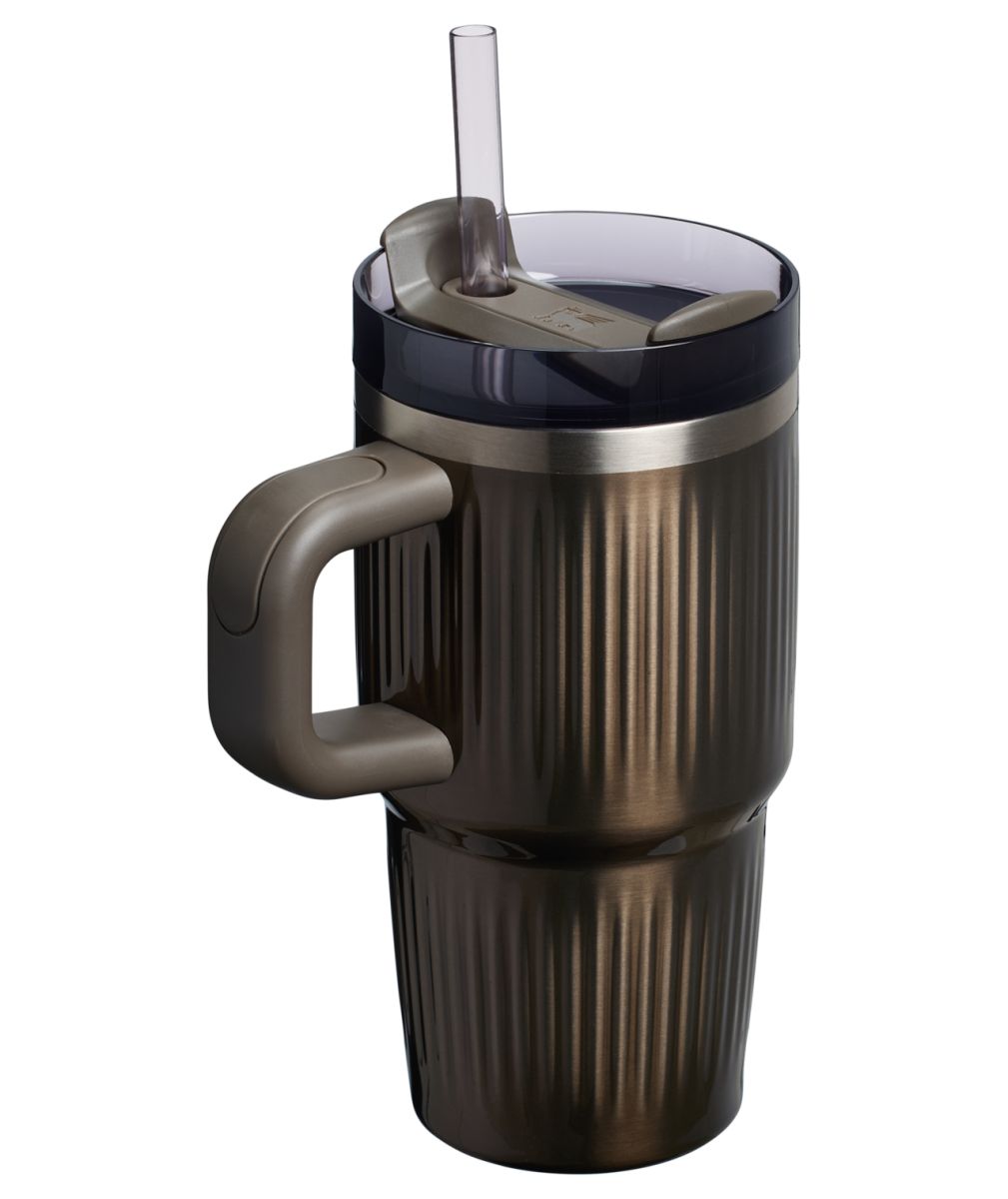 Náhled produktu - STANLEY The Quencher/Cup H2.0 Fluted Tumbler 600 ml/20oz Gunmetal Shine
