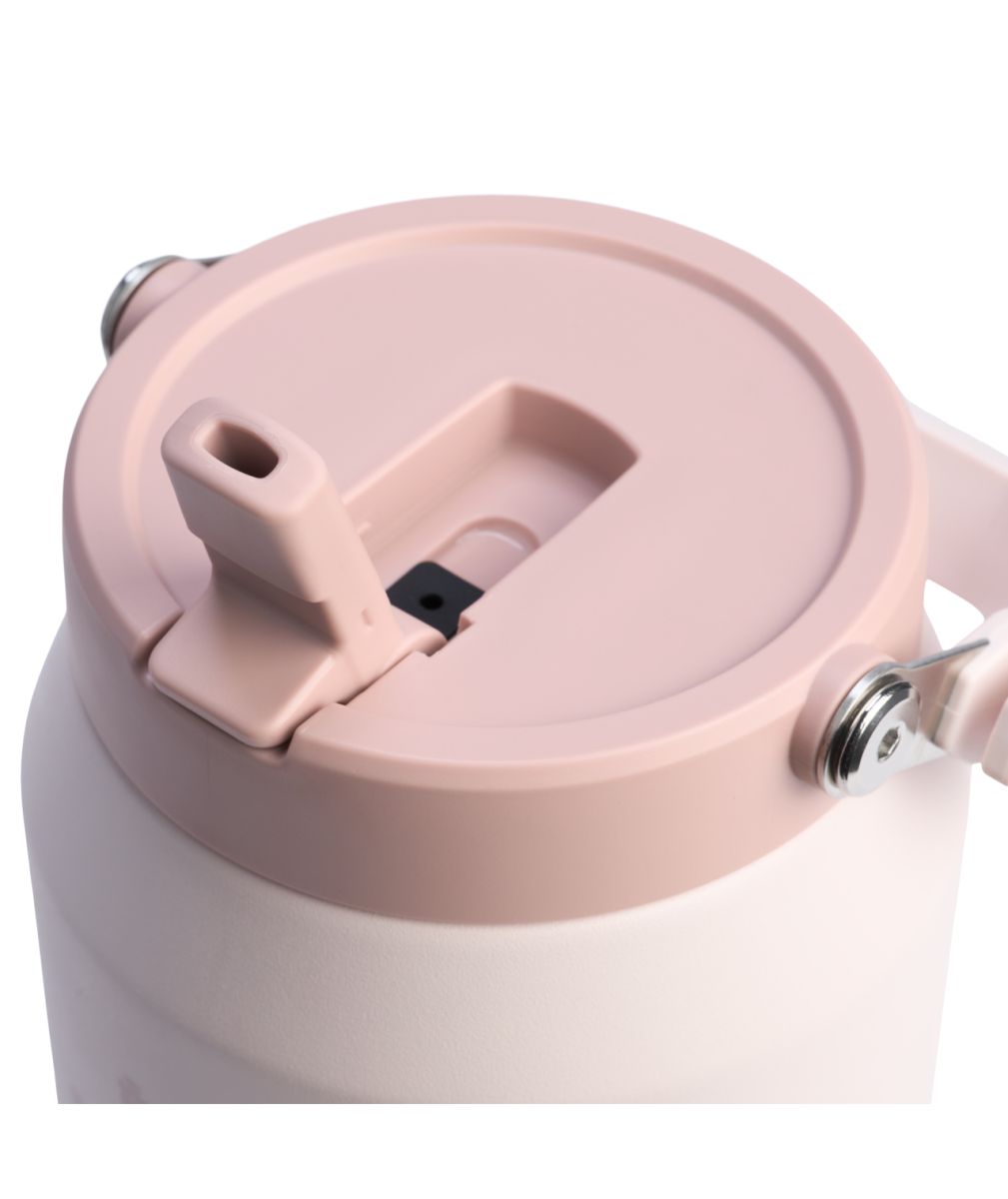 Náhled produktu - STANLEY Termoláhev s integrovanou slámkou/brčkem The IceFlow™ Flip Straw 2.0 Jug 1,9 l/64oz Rose Qua