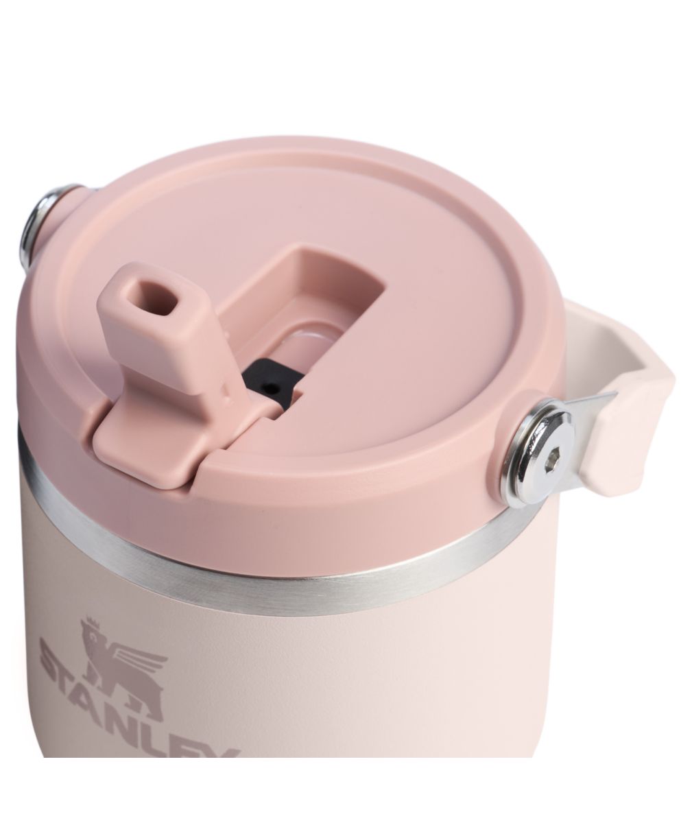 Náhled produktu - STANLEY Termoláhev s integrovanou slámkou The IceFlow™ Flip Straw 2.0 Tumbler 600 ml/20oz Rose Quart