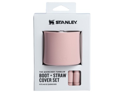 STANLEY Silikonový obal dna a kryt slámky The Quencher Boot + Straw Topper 1180 ml/40oz Pink Dusk
