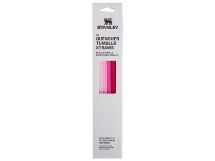 STANLEY slámky/brčka náhradní pro The Quencher Travel Tumbler Straws 890 ml/30oz 4 kusů Pink