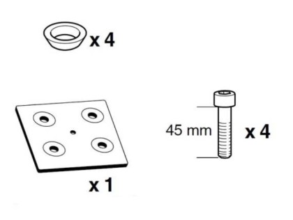 Thule Mountingbag kit 3028 50988