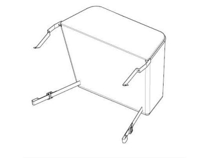 Náhled produktu - Thule Chariot 2 - Double - Cargo bag Black 55191