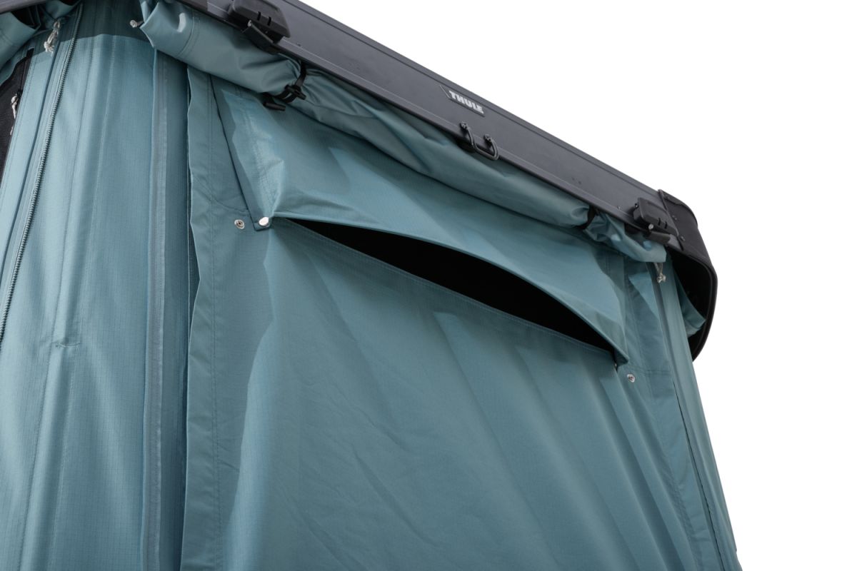 Náhled produktu - Autostan Thule Widesky - skořepinový stan pro 2 osoby, Dark Slate