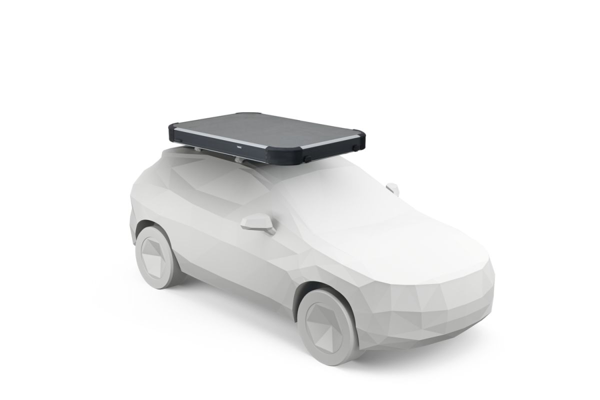 Náhled produktu - Autostan Thule Widesky - skořepinový stan pro 2 osoby, Dark Slate