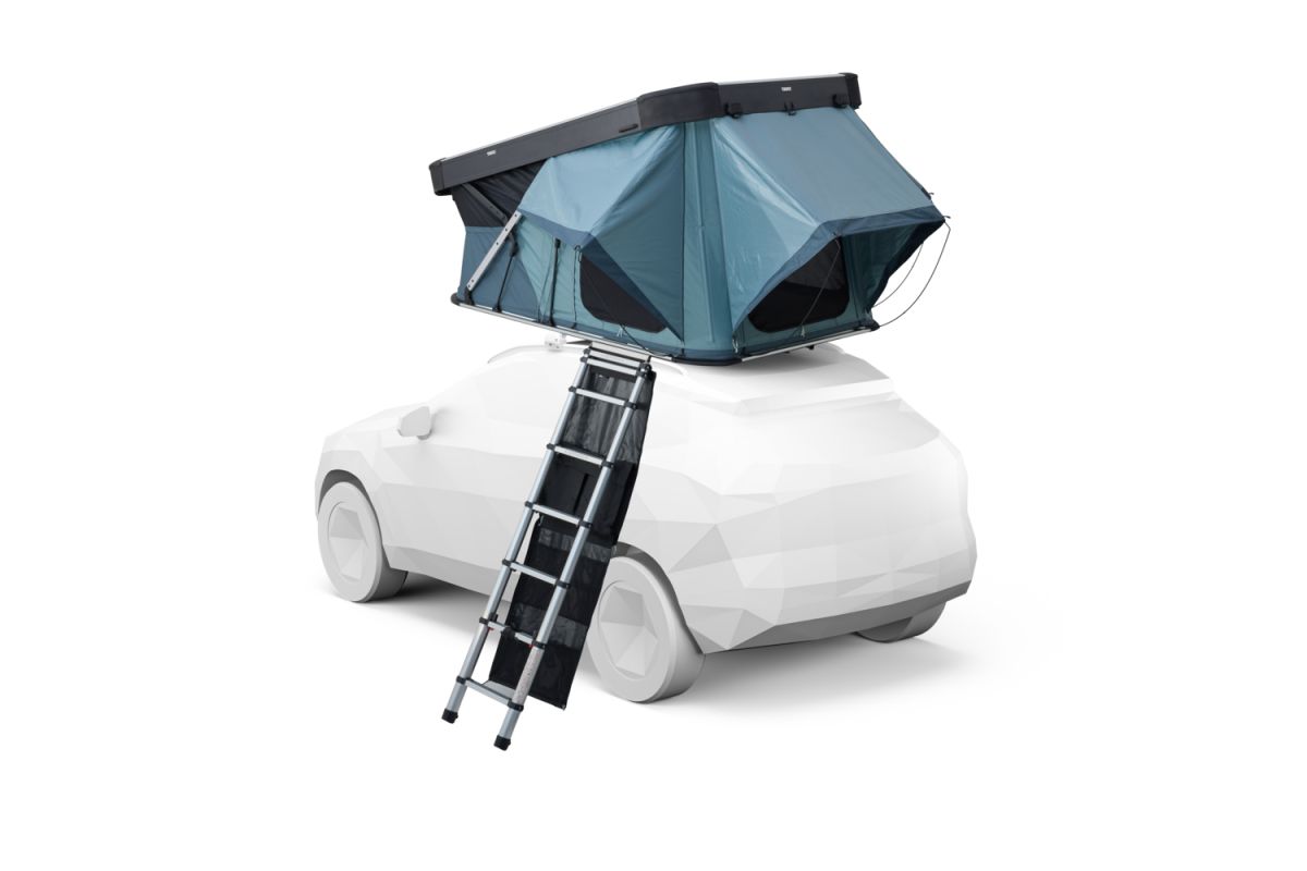 Náhled produktu - Thule Widesky side door rainfly - boční stříšky proti dešti, Dark Slate