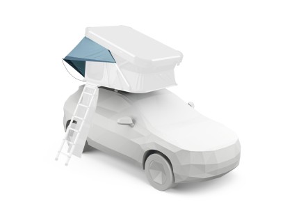 Thule Widesky side door rainfly - boční stříšky proti dešti, Dark Slate