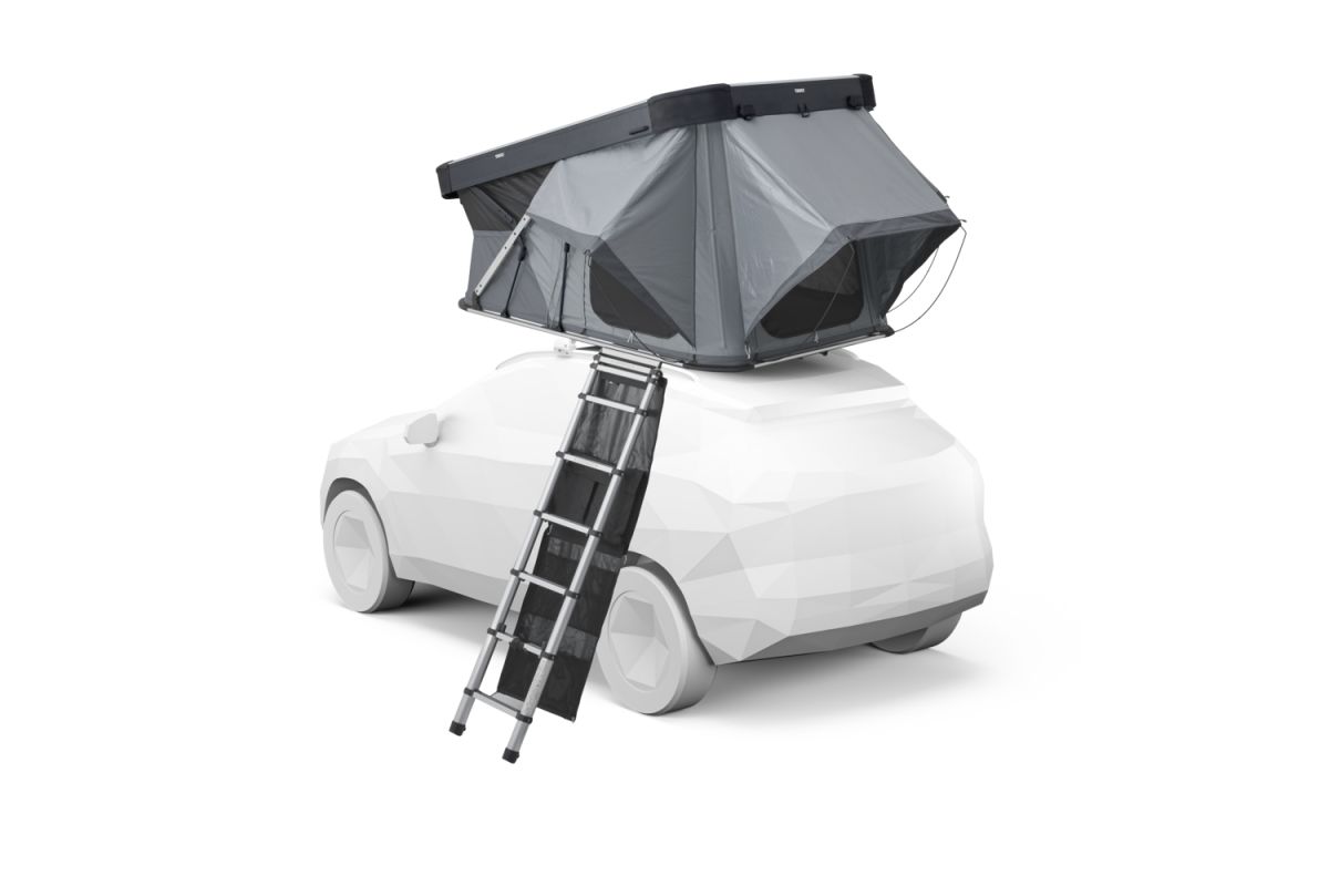 Náhled produktu - Thule Widesky side door rainfly - boční stříšky proti dešti, Ashland Grey