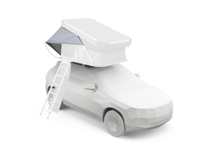 Thule Widesky side door rainfly - boční stříšky proti dešti, Ashland Grey